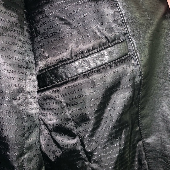 Marc Anthony Leather jacket - Picture 4 of 8